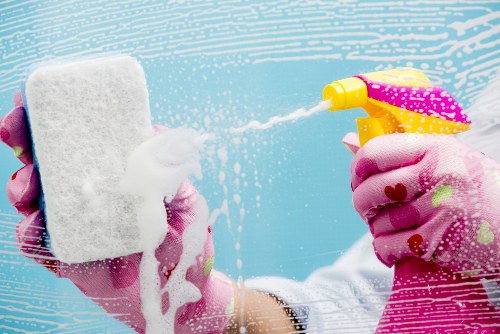 Hot water extraction equipment used for carpet cleaning in Hampstead